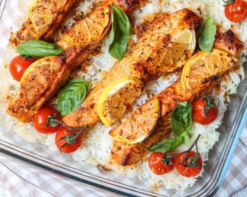 baked-salmon-rice-tray-3